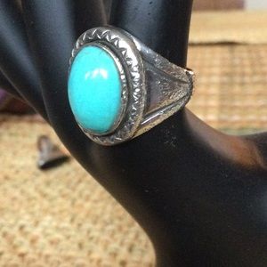 Turquoise 925 Sterling Ring